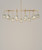 Flute Beam Chandelier With 13 Arms