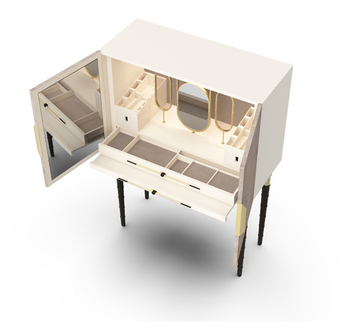 Charlotte Dressing Table & Stool