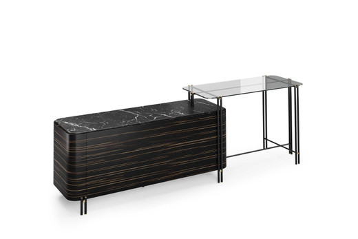 Bamboo Bar and Wine Cabinet