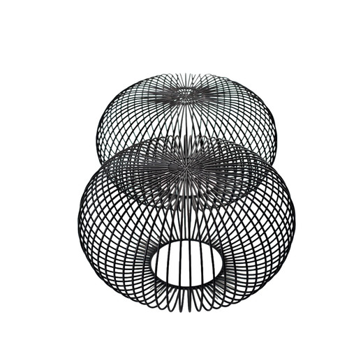 Metal Ottoman