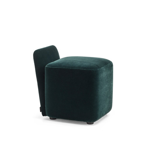 Velour Ottoman