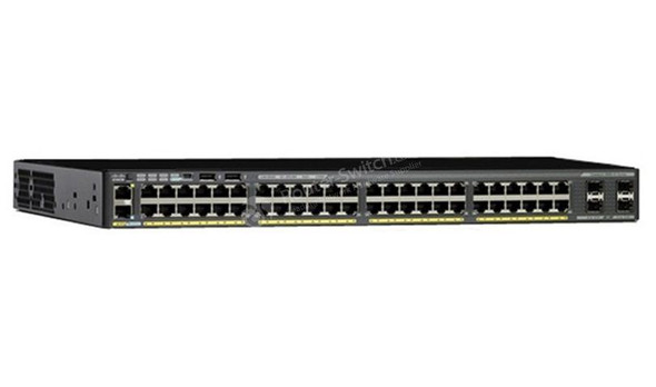 Cisco Catalyst 2960X-48TD-L 48-Ports 2 x 10 Gigabit SFP+ Managed Rack-mountable 1U Network Switch