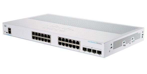 Cisco Business 350 Series 4-Ports 1000Base-T PoE+ + 10G SFP+ Layer 3 Managed Ethernet Switch