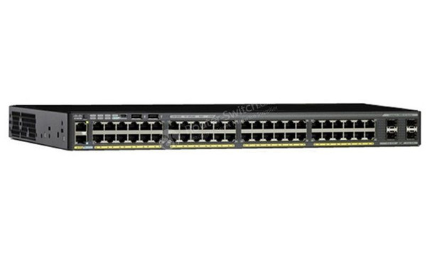 Cisco Catalyst 2960X-48TD-L 48-Ports 2 x 10 Gigabit SFP+ Managed Rack-mountable 1U Network Switch