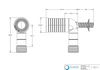 PAN BEND EXTENDED WASTE PLUMBING (White) - 11950