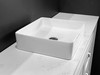 WB-556 Bench Top Basin White 360x360x110mm - 13837