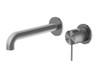 Mecca Two Piece Wall Mixer & Spout Tap (Gunmetal) - 14248