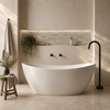 HIGHETT 1500 FREESTANDING BATH GLOSS WHITE