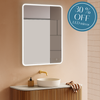 ISLA LED Curved Rectangle 600mm x 750mm Touchless Mirror