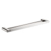 Flores Double Towel Rail 600 mm Brushed Nickel