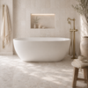 YARRA FREESTANDING BATH MATTE WHITE