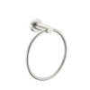 MECCA HAND TOWEL RING BRUSHED NICKEL