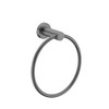 MECCA HAND TOWEL RING GUN METAL