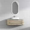 Hamilton Wall Hung Vanity Curving Plywood Finger Pull Cabinet ONLY 750, 900, 1200, 1500, 1800mm