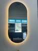 Backlit Oval LED Mirror - 450*900mm