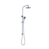 DOLCE ROUND SHOWER SET BOTTOM INLET CHROME