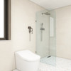 Frameless Radius Shower Screen Glass Panel 900mm, 1000mm,1200mm (GLASS ONLY)