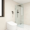 Frameless Radius Shower Screen Glass Panel 900mm, 1000mm,1200mm (GLASS ONLY)