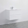 Fremantle Wall Hung PVC Vanity Matt White