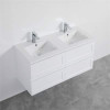 Fremantle Wall Hung PVC Vanity Matt White