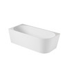 Clifton 1500 Left Corner Bath Gloss White