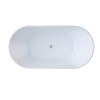 ALLY GROOVE BATH MATTE WHITE