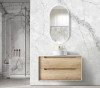 BYRON WALL HUNG NATURAL OAK VANITY