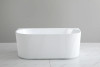 BARI GROOVE BATH GLOSS WHITE