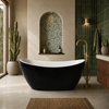 EVIE FREESTANDING BATH - MATTE BLACK