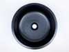 Elios - Ebony Round 350mm Concrete Basin