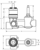 Linie Wall  Diverter Mixer Rough-In Body