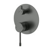 Linie Wall  Diverter Mixer Trim Kits - Gun Metal