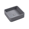 AOSTA SQUARE CONCRETE BASIN - FRENCH GREY
