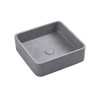 AOSTA SQUARE CONCRETE BASIN - GREY MIST
