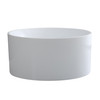 COMO FREESTANDING BATHTUB GLOSS WHITE 1280MM