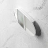 BONDI SHAVING CABINET SATIN WHITE