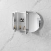 BONDI SHAVING CABINET SATIN WHITE