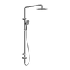 MECCA CARE 25MM GRAB RAIL 900MM TWIN SHOWER SET - CHROME