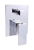 ROSA WALL MIXER WITH DIVERTER - CHROME