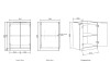 LAUNDRY KIT 1715mm - BYRON/BONDI NATURAL OAK