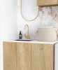LAUNDRY KIT 1715mm - BYRON/BONDI NATURAL OAK