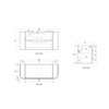 VARCELLI TIER WALL HUNG VANITY