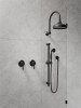 YORK 200MM SHOWER HEAD - MATTE BLACK