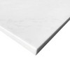LAUNDRY STONE TOP 650MM - CLOUDY CARRARA - NO HOLE