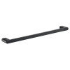 Flores Single Towel Rail 600 mm/Black Matt