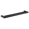 FLORES DOUBLE TOWEL RAIL 800mm - MATT BLACK