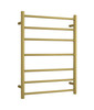 THERMORAIL 600x800x122mm 80WATTS 7 BARS - BRUSHED GOLD