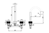 Soko 1/4 Turn C/D  Basin Set - Chrome