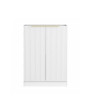 LAUNDRY BASE CAB KIT - 1060mm - BONDI FLUTED WHITE