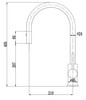 OTUS SINK MIXER PULL OUT CHROME